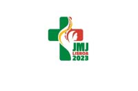 Logotipo do evento Jornada Mundial da Juventude (JMJ) 2023